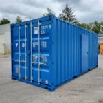 Baustellencontainer mit Seitentür